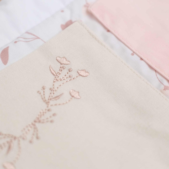 Baby bed storage pocket - Rose and Lili