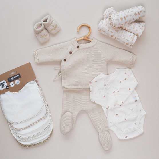 Conjunto Beige Mom