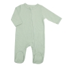 Pijama em algodão verde salva