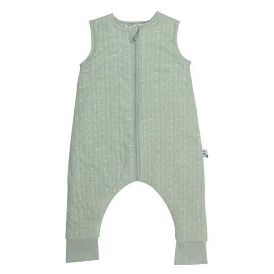 Saco de dormir com pés cor verde-oliva 12/18 meses para bebé