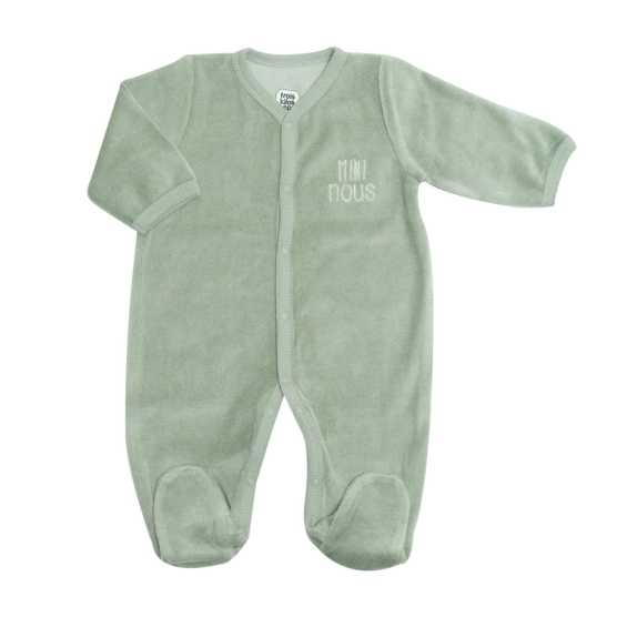 Pijama de veludo "Mini Nós"...