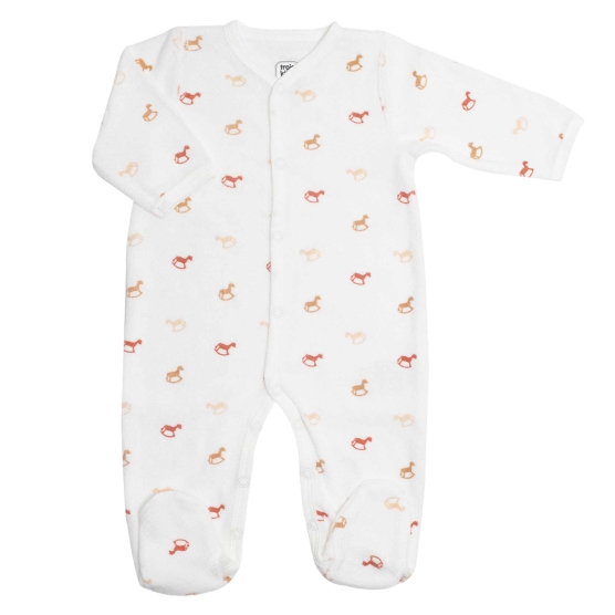 Sleep suit front opening -...
