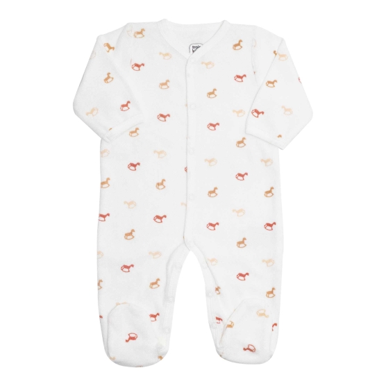 Sleep suit front opening -...