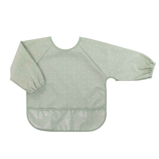 Plasticized bib apron for...