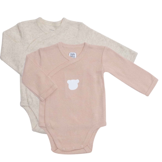 Set of 2 Bear Bodysuits