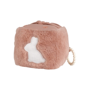 sienna-colored baby activity cube sienna-colored baby activity cube