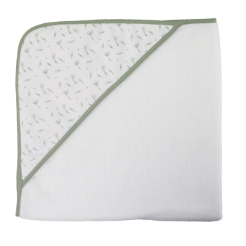 Witte badcape Witte badcape