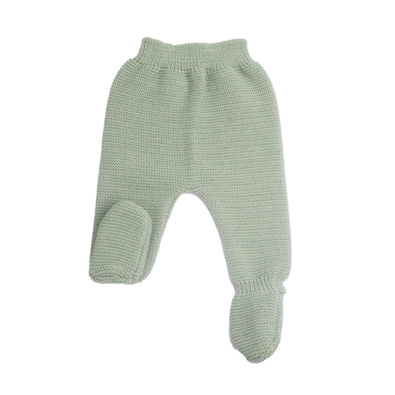 newborn pants knit old pink product photo front