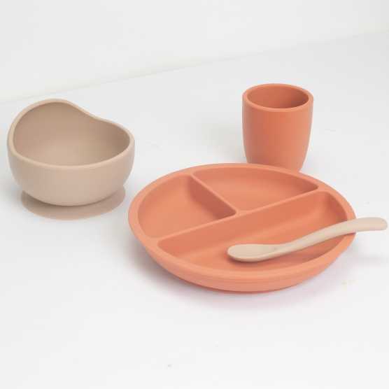Set repas en silicone pour...