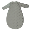 baby sleeping bag back view clay green