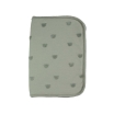 Funda para cartilla de salud del bebé - Verde arcilla