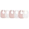 conjunto de 6 babetes para bebé com motivos florais conjunto de 6 babetes para bebé com motivos florais