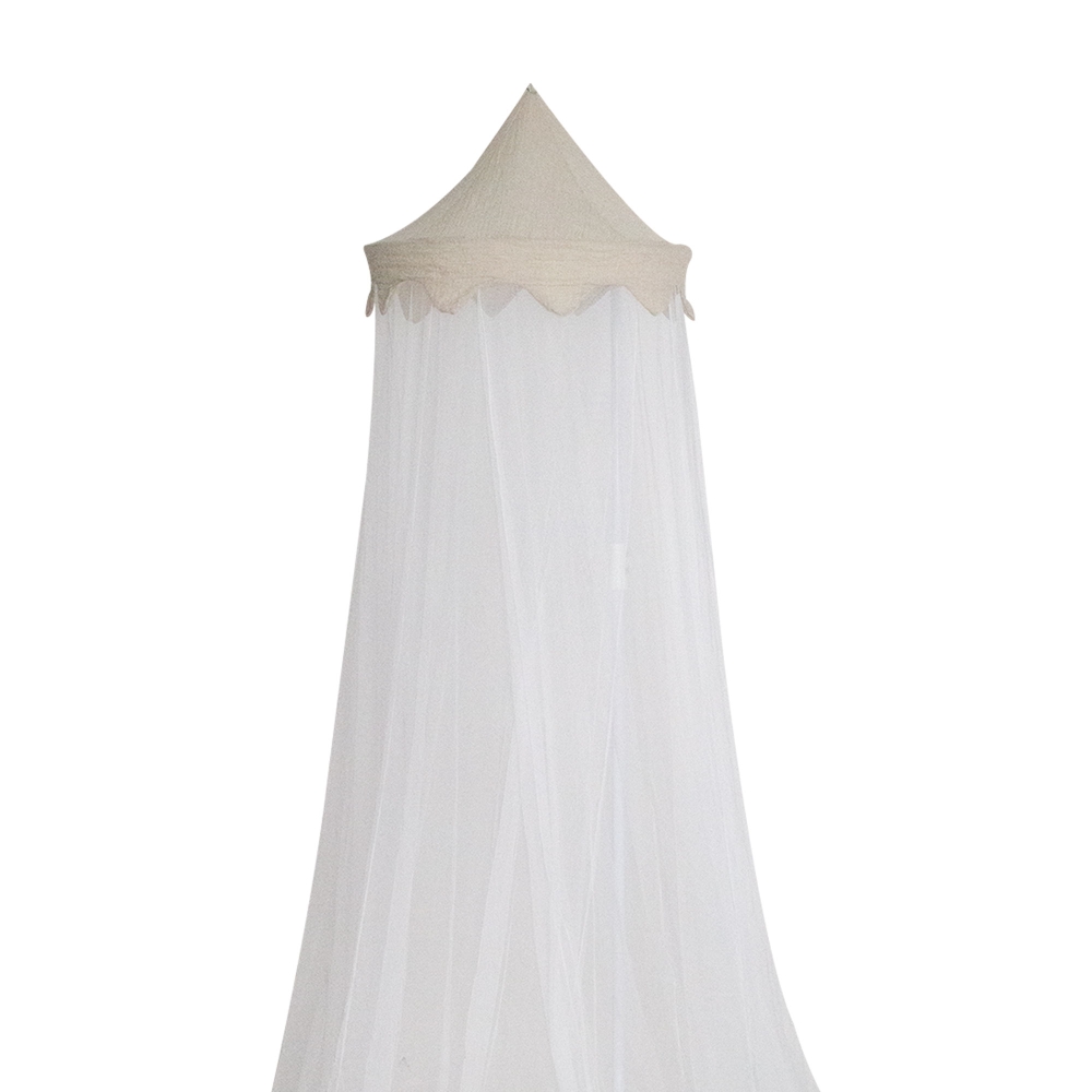 Dosel de cuna bebé arena