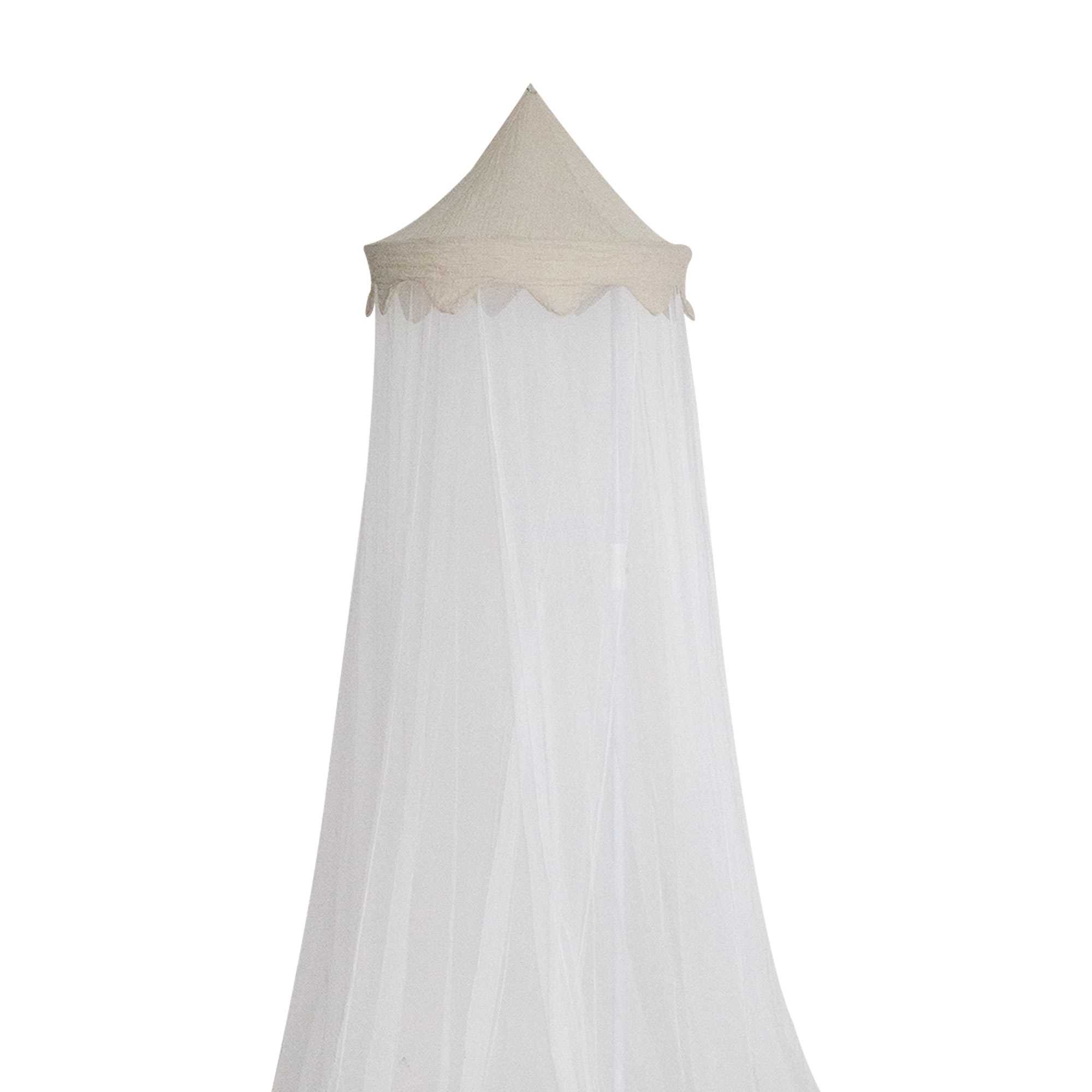 Trois Kilos Sept - Ciel de lit moustiquaire Sable (245 cm)