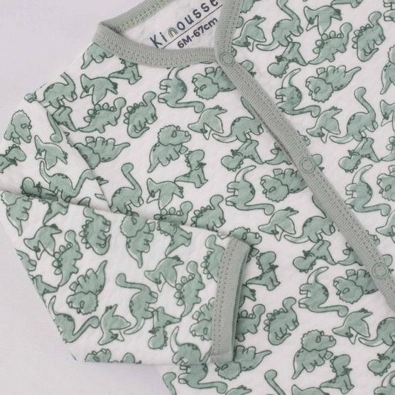 pyjama met dinosaurusmotieven