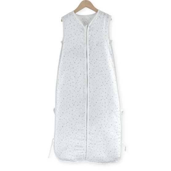Saco de dormir 100/80cms verano en muselina de algodón - Sueños de estrellas