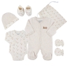 conjunto de nascimento de 6 peças para bebé conjunto de nascimento de 6 peças para bebé