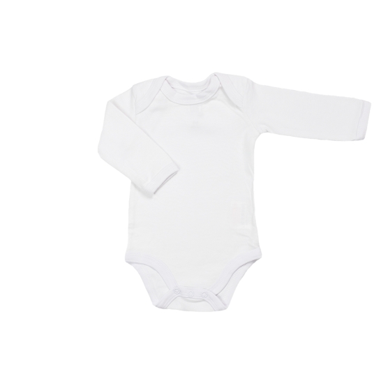 Set van 4 witte baby-rompertjes