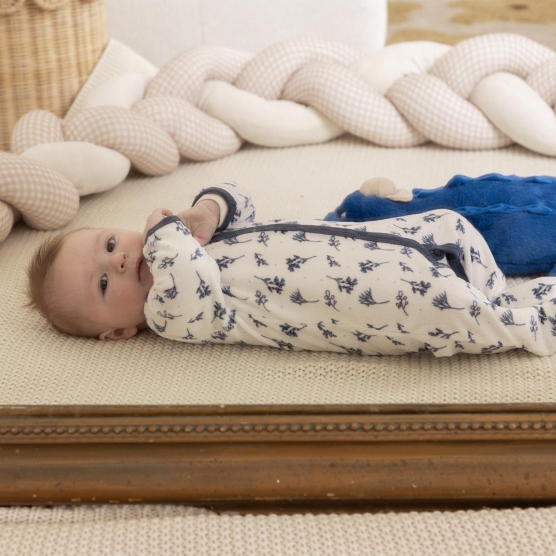 Pyjama en velours bébé -...