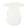 turbulette motif coeur bleu bébé