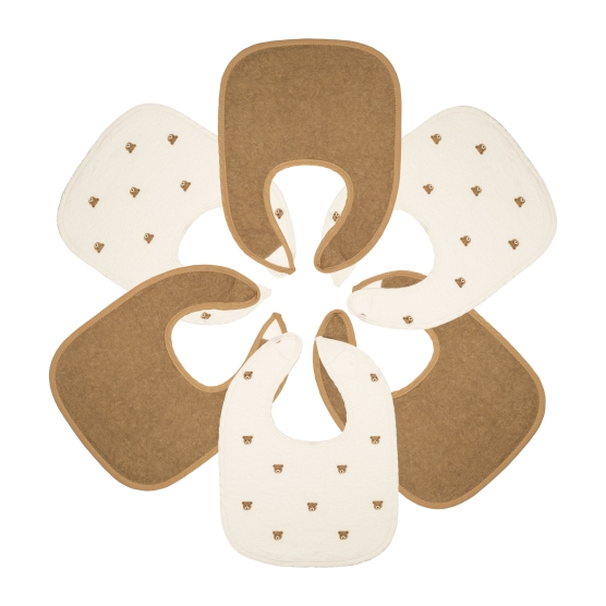 Set di 6 bavaglini per la...