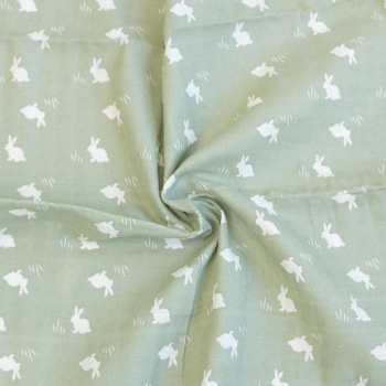 Close-up on the muslin fabric Close-up on the muslin fabric