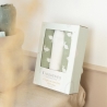 The muslin cloths in their box The muslin cloths in their box