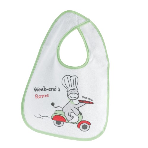 Set of 7 VOYAGE bibs