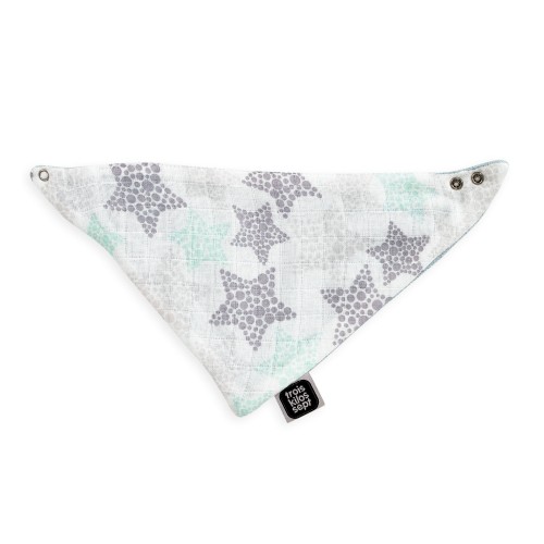 Bavoir bandana ETOILES