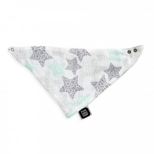 Bavoir bandana ETOILES