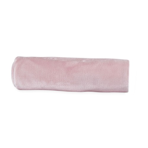 Couverture bébé flanelle - Rose  - 1
