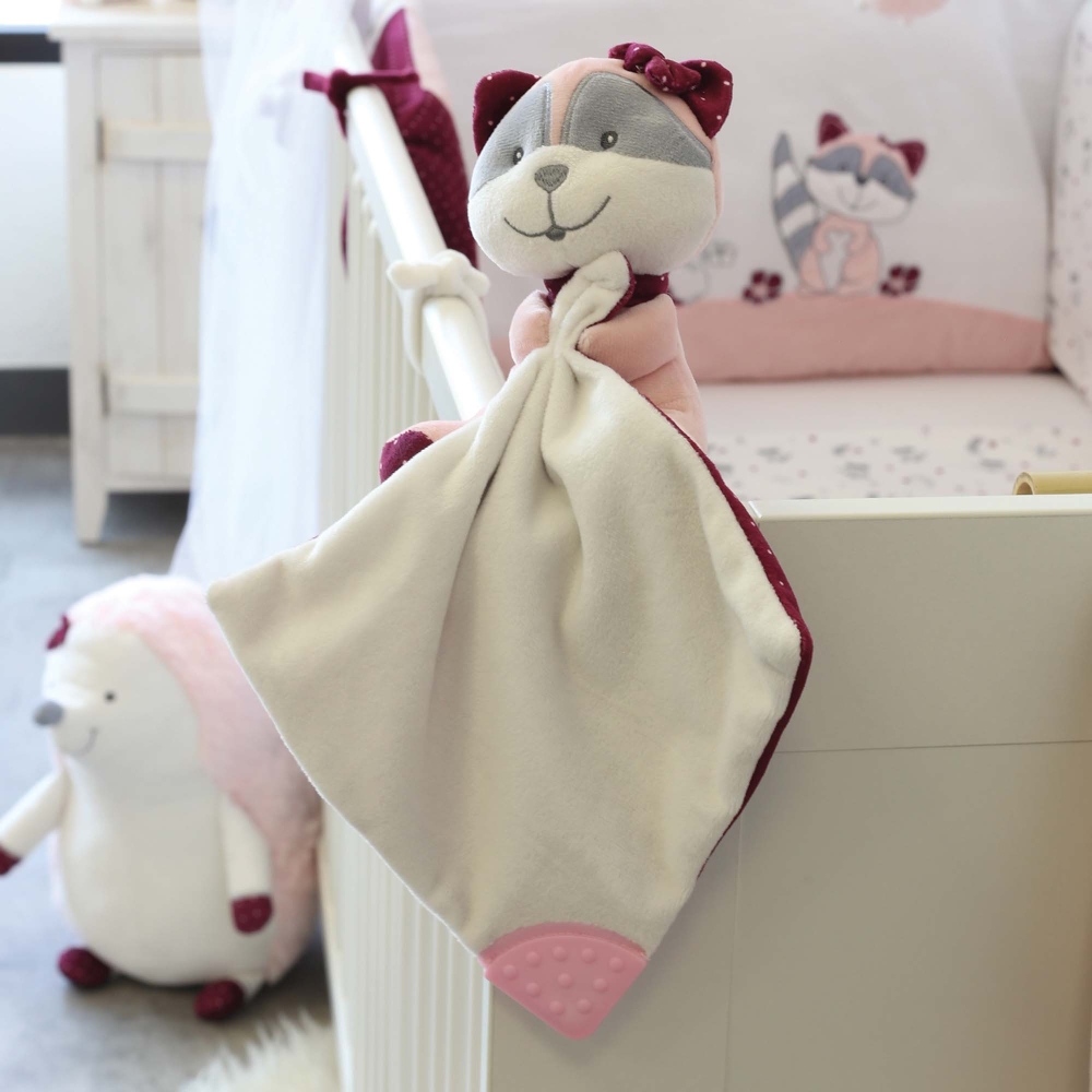 Doudou Volpe con parte di dentizione Trois Kilos Sept - 2