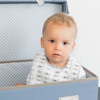 Lot de 7 bavoirs - Comme un poisson dans l'eau Trois Kilos Sept - 3 Lot de 7 bavoirs - Comme un poisson dans l'eau Trois Kilos Sept - 3