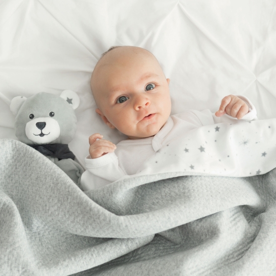 Gray blanket