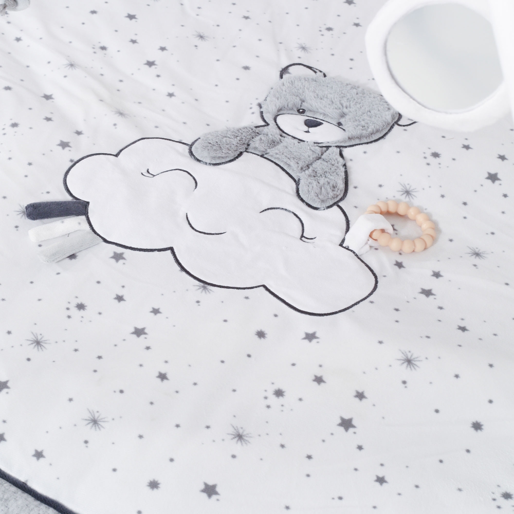 Playmat with teething ring Playmat with teething ring