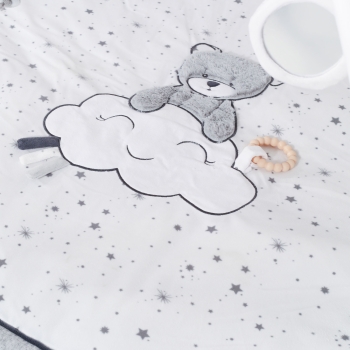 Teething ring baby playmat