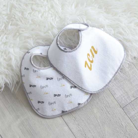 Lote de 7 babetes - Bébé cool