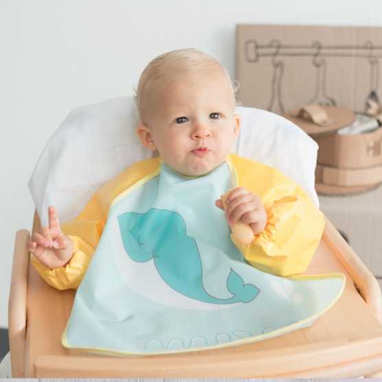 EVA bib apron - Whale