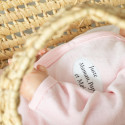 Pigiama "Solo mamma, papà e io" rosa Pigiama "Solo mamma, papà e io" rosa