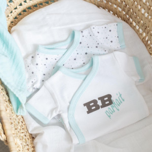 Lot de 2 bodies croisés - Bébé parfait