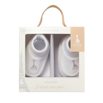 Booties in gift box