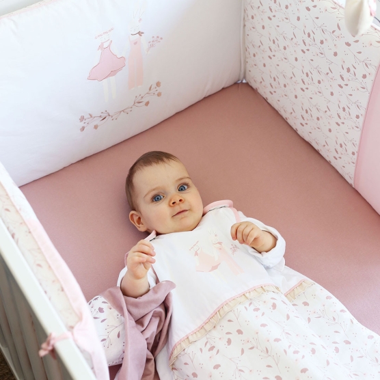 Cot bumper - Rose & Lili Trois Kilos Sept - 1