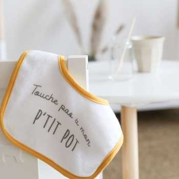 Set of 7 bibs - I\'m the boss Trois Kilos Sept - 3
