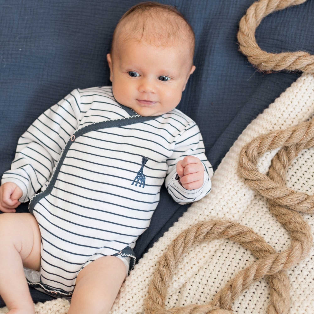 baby in her girl sailor bodysuit baby in her girl sailor bodysuit