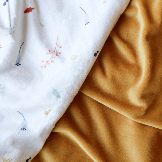 Baby blanket - 100x140 cm - Ochre Trois Kilos Sept - 1