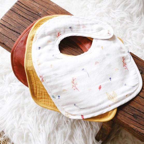 Baby bibs - Set of 3 Trois Kilos Sept - 1