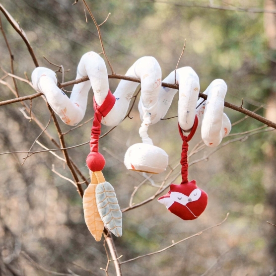 Hide and seek in the forest activity spiral product photo