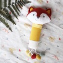 Developmental toy: activity stick on swaddle blanket Developmental toy: activity stick on swaddle blanket
