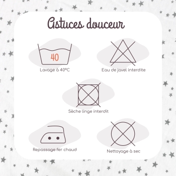 Entretien drap étoiles Entretien drap étoiles