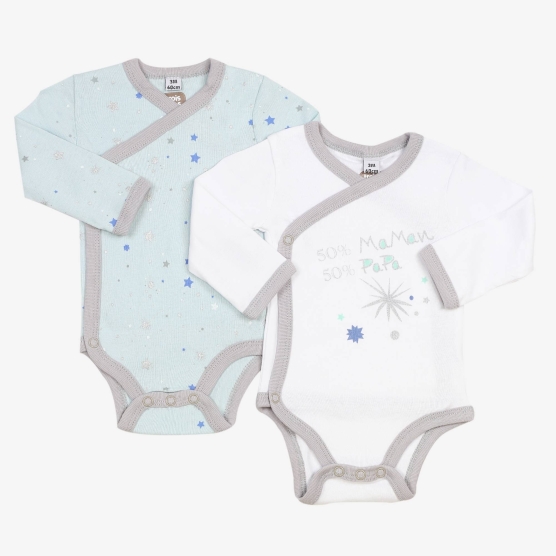 Set di 2 body neonato